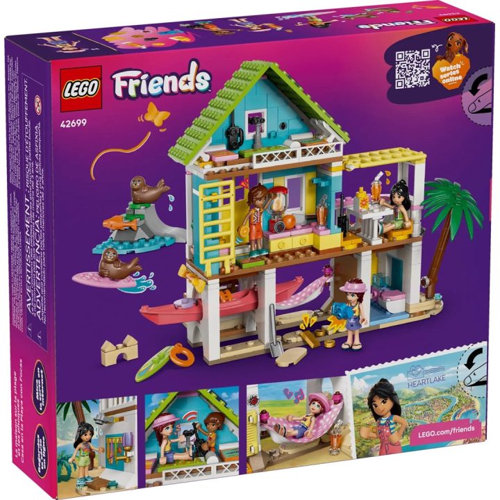 LEGO FRIENDS 42699 Casa sulla Spiaggia con Foche