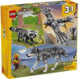 LEGO CREATOR 3 IN 1 31393 Animali della foresta: Lupo grigio