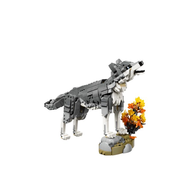 LEGO CREATOR 3 IN 1 31393 Animali della foresta: Lupo grigio
