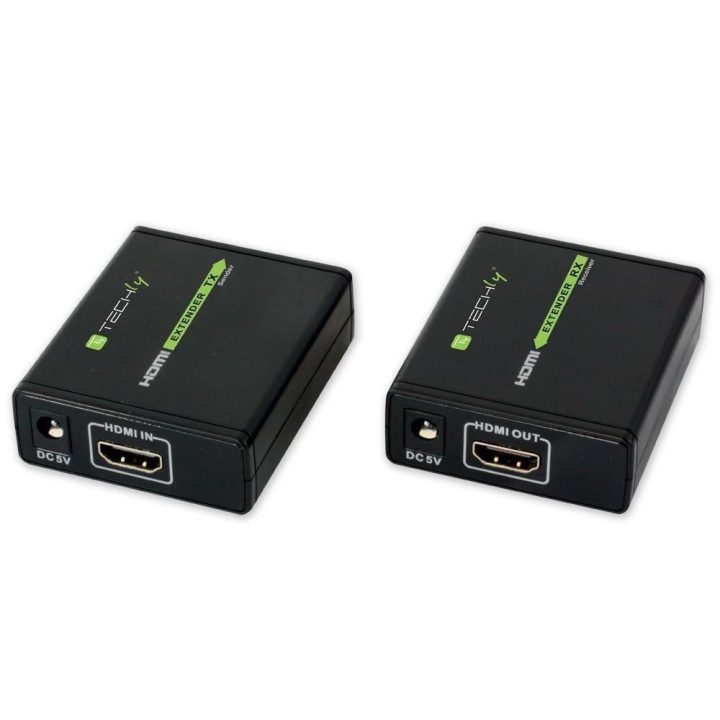 Techly Amplificatore HDMI Full HD fino a 60m di cavo Cat. 6 / 6A / 7 IDATA EXT-E70