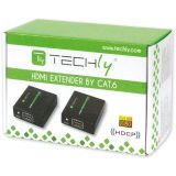 Techly Amplificatore HDMI Full HD fino a 60m di cavo Cat. 6 / 6A / 7 IDATA EXT-E70