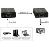 Techly Amplificatore HDMI Full HD fino a 60m di cavo Cat. 6 / 6A / 7 IDATA EXT-E70