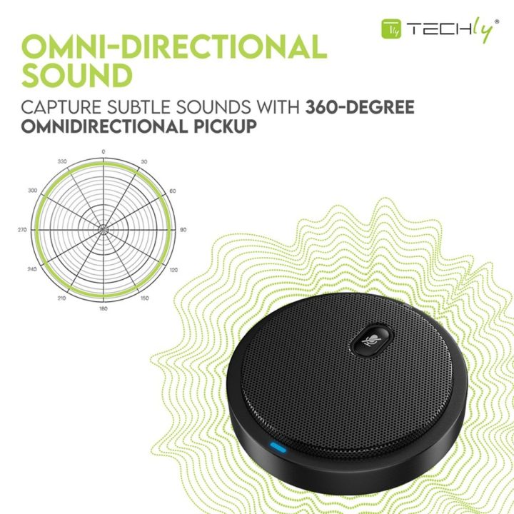 Techly ICC SH-22 microfono nero microfono per conferenza