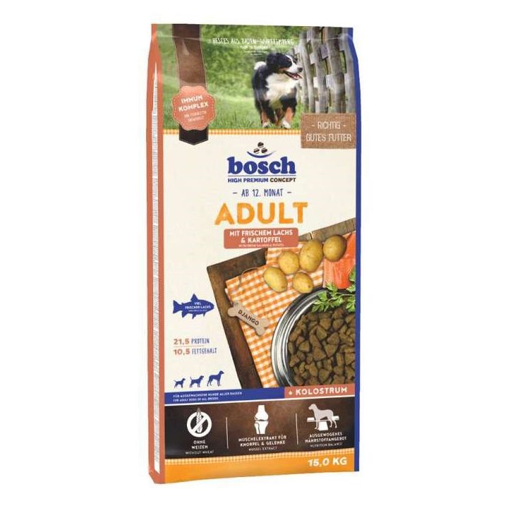 Bosch 09030 Adult Salmone Patata 15 kg