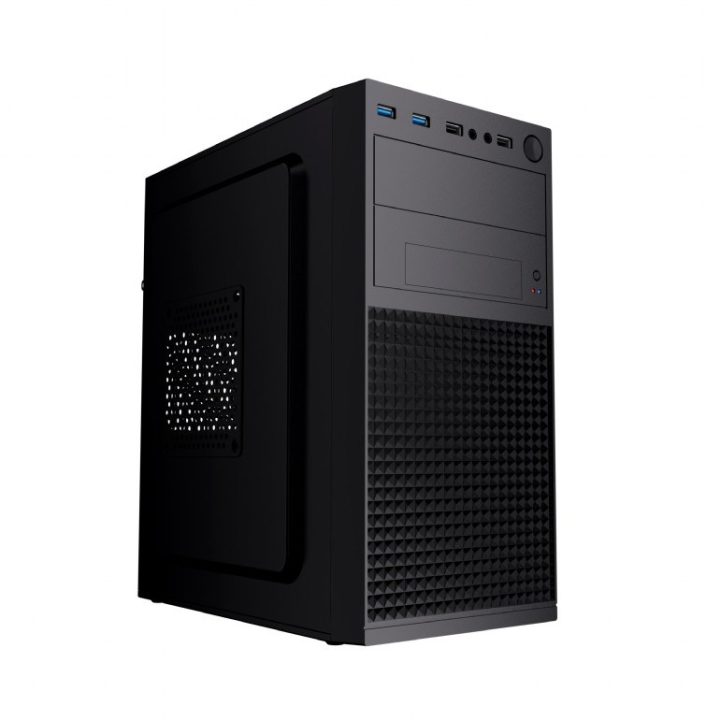 Gembird Case per PC mini-tower Fornax K300 Micro-ATX 2x USB 3.0 + 2x USB 2.0 nero
