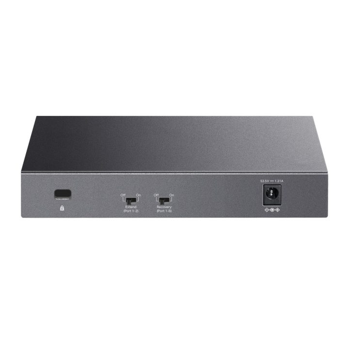 TP-Link LiteWave Switch Gigabit da tavolo 8 porte con 8 porte PoE+