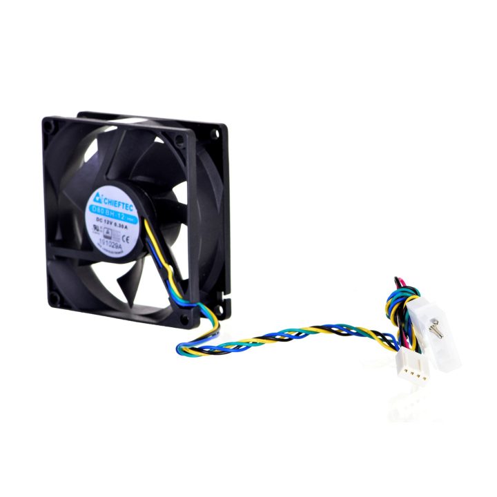Chieftec AF-0825PWM componente di raffreddamento per computer Case per PC nero