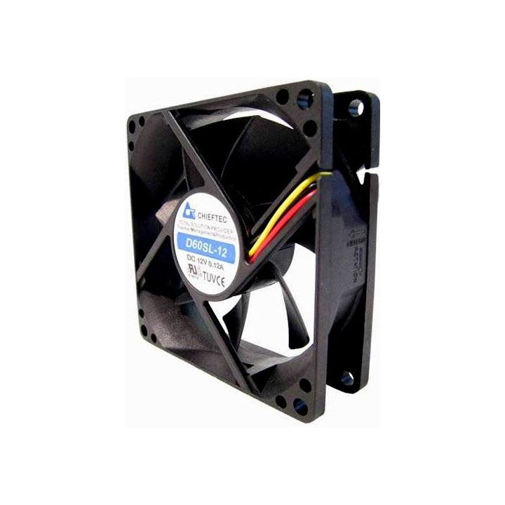 Chieftec AF-0625S sistema di raffreddamento per computer Case per PC ventola nero