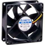 Chieftec AF-0825S componente di raffreddamento per computer Case per PC nero