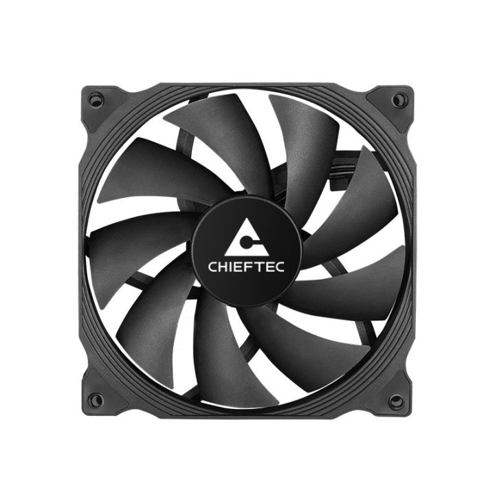 Chieftec ZF-1225PWM sistema di raffreddamento ventola case per PC 12 cm nero 1 pc