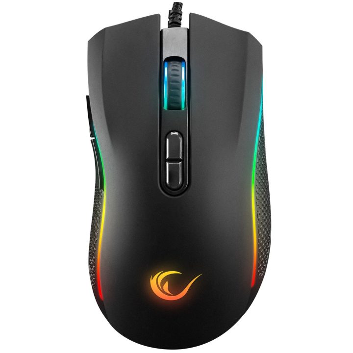 RAMPAGE SMX-R44 V2 MACRO MOUSE NERO 12800 DPI RGB LED