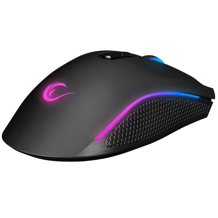 RAMPAGE SMX-R44 V2 MACRO MOUSE NERO 12800 DPI RGB LED