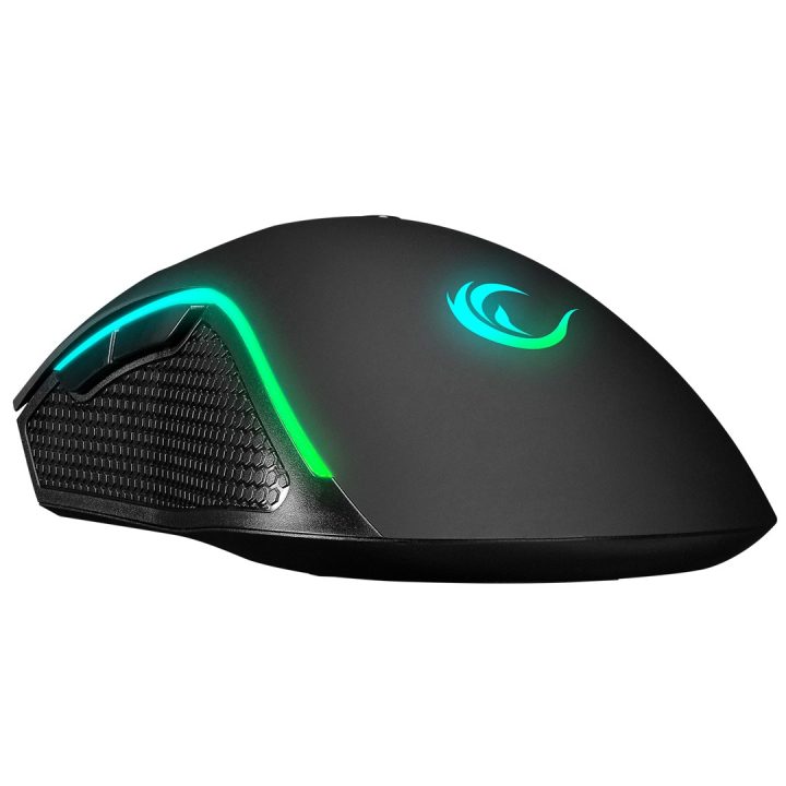 RAMPAGE SMX-R44 V2 MACRO MOUSE NERO 12800 DPI RGB LED