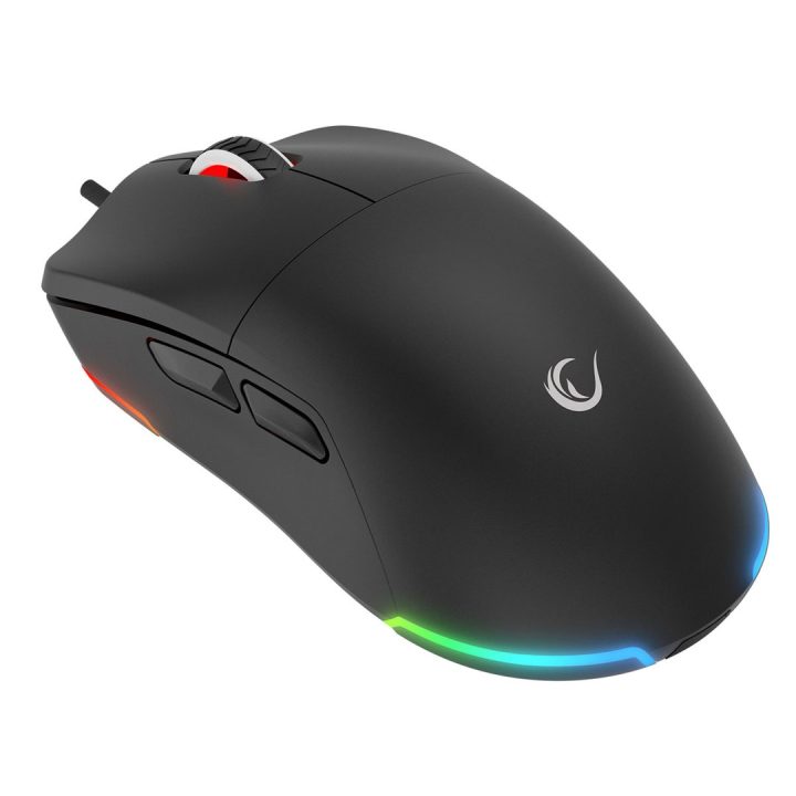 RAMPAGE MOUSE GAMING CON CAVO 12800DPI BLINK BLACK