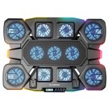 RAMPAGE GAMING GLACIER LAPTOP COOLING STAND nero