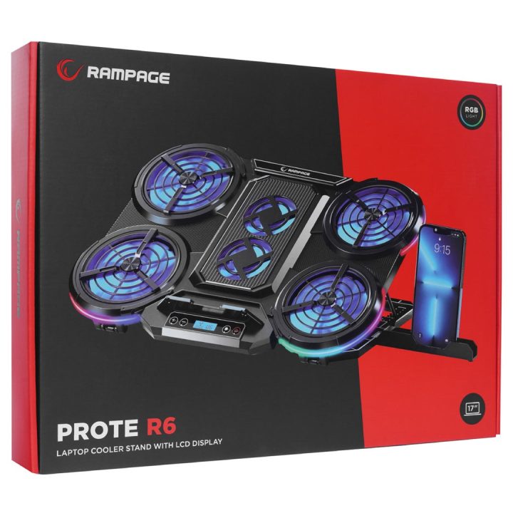 RAMPAGE SUPPORTO RAFFREDDAMENTO LAPTOP
