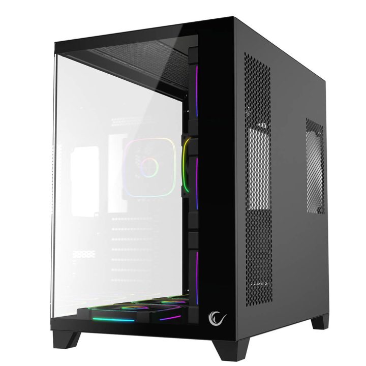 RAMPAGE PC CASE CON VETRO TEMPERATO nero