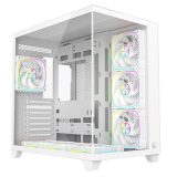RAMPAGE PC CASE CON VETRO TEMPERATO bianco