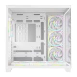RAMPAGE PC CASE CON VETRO TEMPERATO bianco