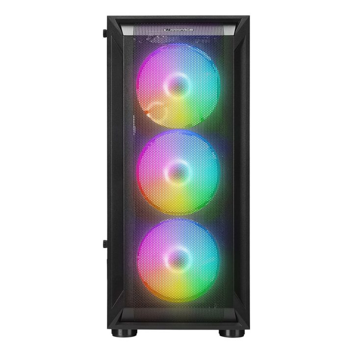 RAMPAGE PC case con finestra SHIVA nero