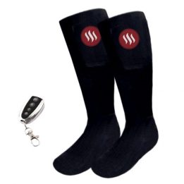 Glovii GQ2L calzino Calzini sportivi unisex Nero 1 paio(i)