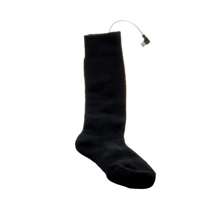 Glovii GQ2M calzino Calzini sportivi unisex Nero 1 paio(i)