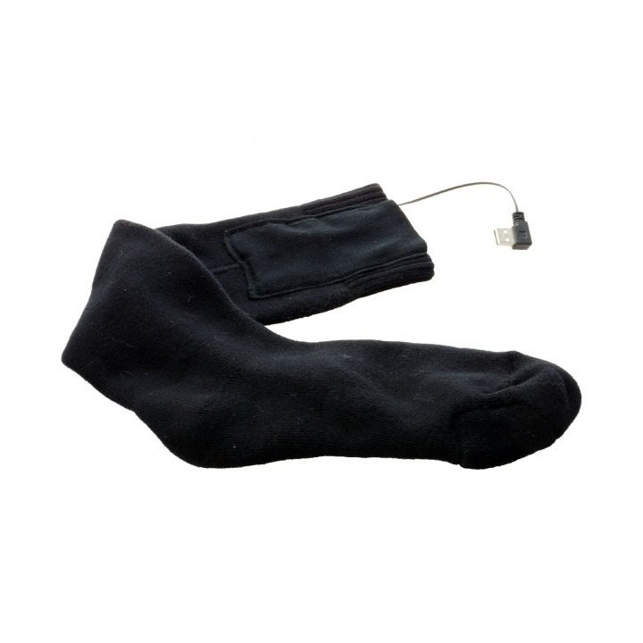 Glovii GQ2M calzino Calzini sportivi unisex Nero 1 paio(i)
