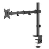 Maclean MC-753N LCD Supporto da Scrivania per Monitor 17-32 9kg VESA 75x75 100x100 Braccio Singolo Estensibile Regolabile