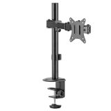 Maclean MC-753N LCD Supporto da Scrivania per Monitor 17-32 9kg VESA 75x75 100x100 Braccio Singolo Estensibile Regolabile