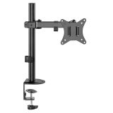 Maclean MC-753N LCD Supporto da Scrivania per Monitor 17-32 9kg VESA 75x75 100x100 Braccio Singolo Estensibile Regolabile