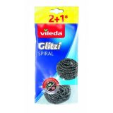 Acciaio Scrubbers Vileda Glitzi Spiral 3 pz