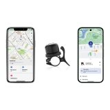 XD Connects Bike Finder Campanello Bici Dual con Localizzatore – Apple & Android Find (IPX6) P301.1401