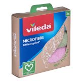 Panno pulizia Vileda microfibra 100% riciclato 3 pz