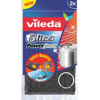 Spugna Vileda Glitzi Power Inox 2 pz