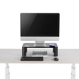 Ergo Office ER-415 Supporto monitor ripiano ricarica wireless Qi regolabile 17 - 32 20kg caricabatterie a induzione