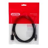 Cavo UNITEK Y-C450GBK USB 2 m USB 2.0 USB A nero
