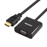 UNITEK Y-6333 schede di interfaccia/adattatore 3.5 mm VGA