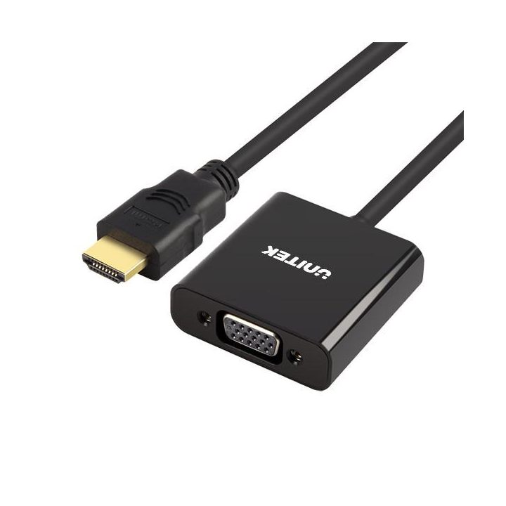 UNITEK Y-6333 schede di interfaccia/adattatore 3.5 mm VGA