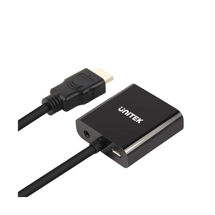 UNITEK Y-6333 schede di interfaccia/adattatore 3.5 mm VGA