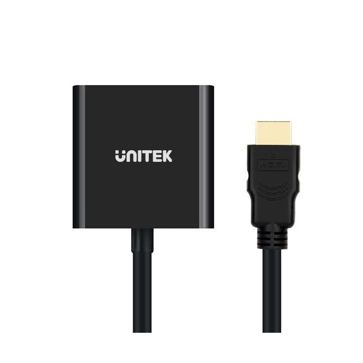 UNITEK Y-6333 schede di interfaccia/adattatore 3.5 mm VGA