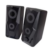 Esperanza EGS103 Altoparlanti 2.0 LED neri 6W
