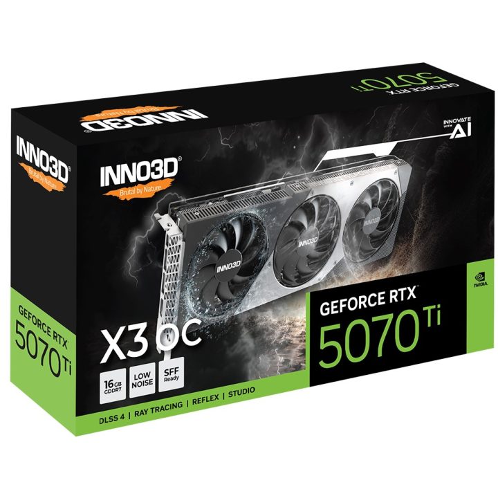 Inno3D GeForce RTX 5070 Ti X3 OC NVIDIA 16 GB GDDR7