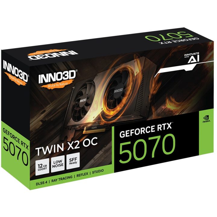 Inno3D GeForce RTX 5070 TWIN X2 OC NVIDIA 12 GB GDDR7
