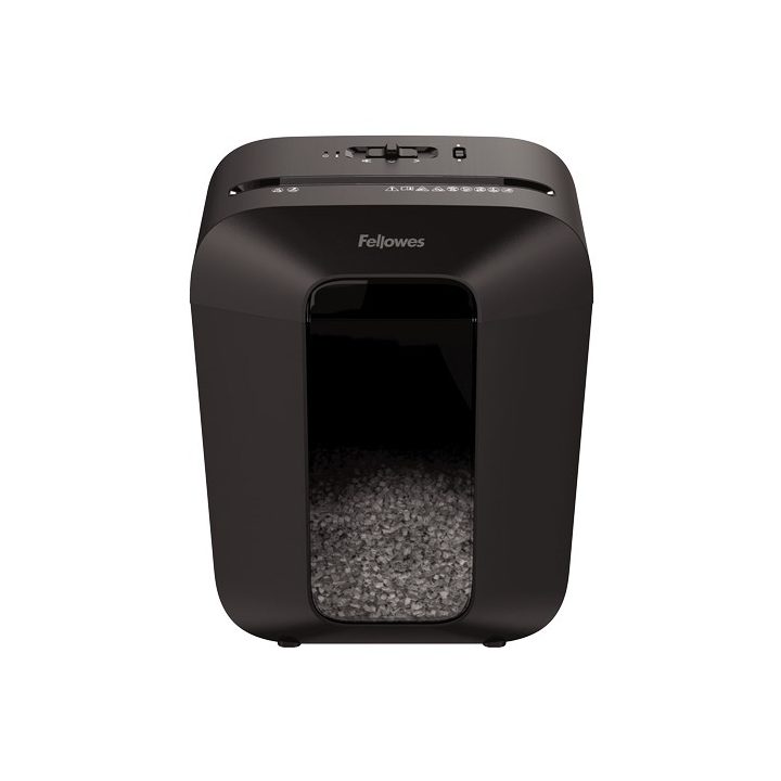 Fellowes Powershred LX41 paper shredder Particle-cut shredding Black