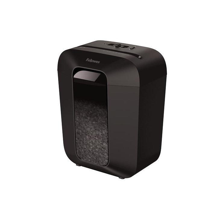 Fellowes Powershred LX41 paper shredder Particle-cut shredding Black