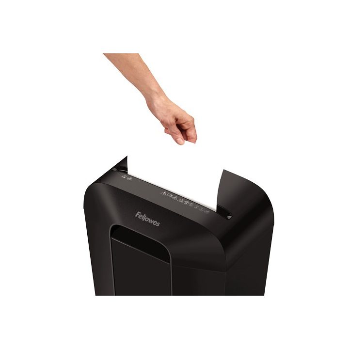 Fellowes Powershred LX41 paper shredder Particle-cut shredding Black