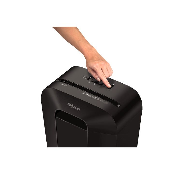 Fellowes Powershred LX41 paper shredder Particle-cut shredding Black