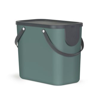 ROTHO Albula Dark verde - contenitore raccolta differenziata - 25l