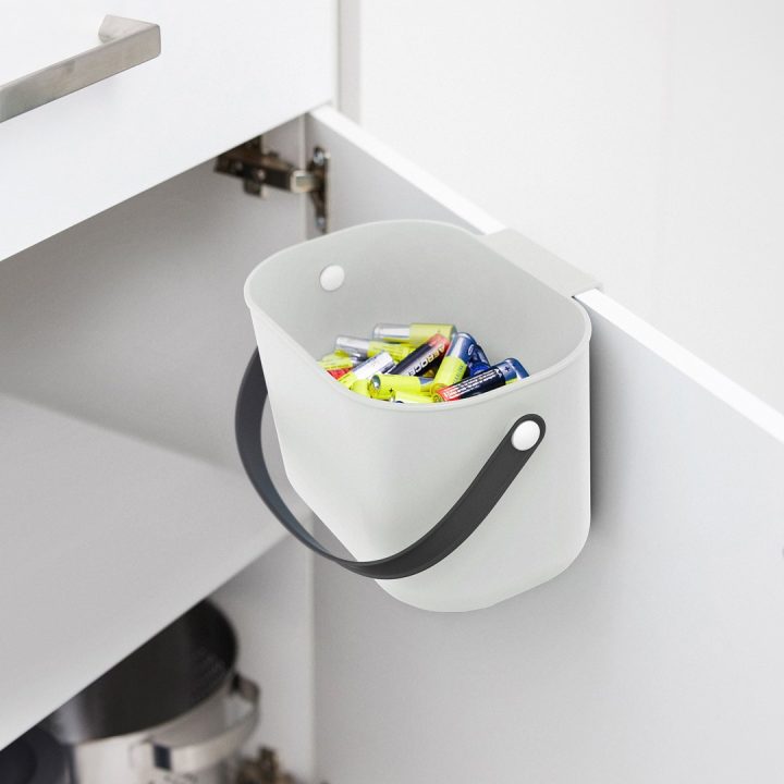 ROTHO Albula bianco - contenitore raccolta differenziata - 3 2l