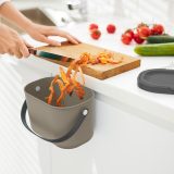 ROTHO Albula Cappuccino - contenitore raccolta differenziata - 3 2l